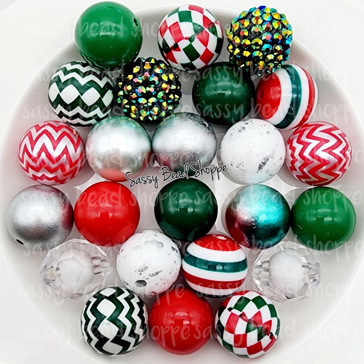 Santa's Helper Bead Mix - Sassy Bead Shoppe