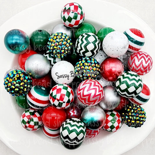 Santa's Helper Bead Mix - Sassy Bead Shoppe