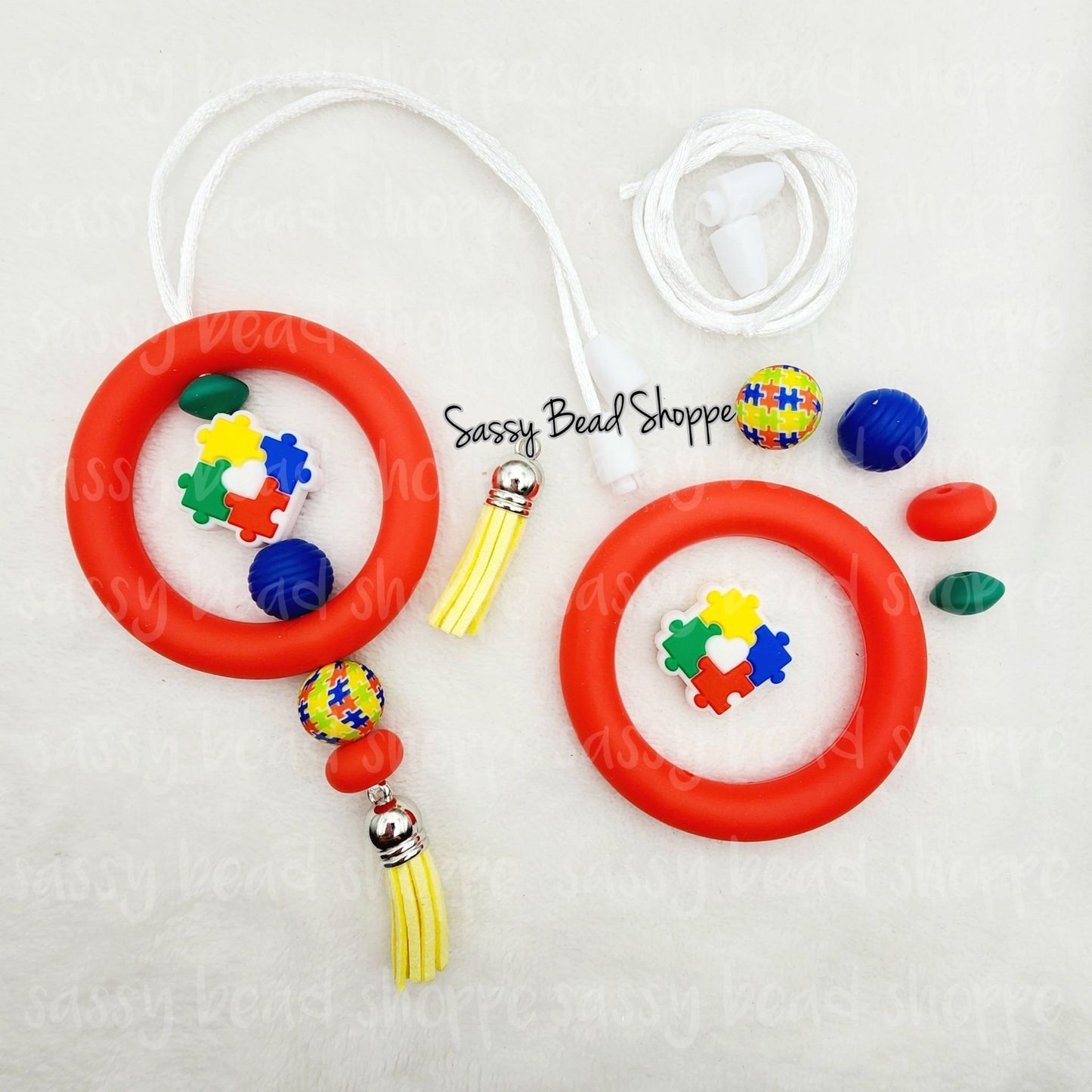 Powered By Love Car Charm Kit - Sassy Bead Shoppe