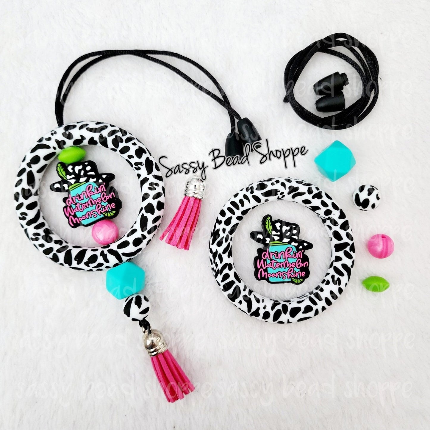 Jamming To Country Car Charm Kit - Sassy Bead Shoppe