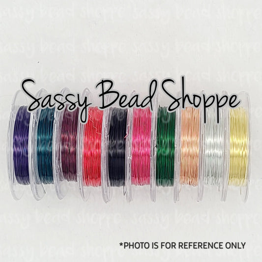 Silver Beading Wire 0.3mm- 10 Meters Copper Wire - Sassy Bead Shoppe