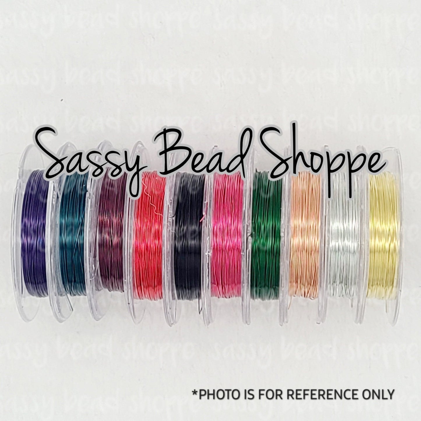 Green Beading Wire 0.3mm- 10 Meters Copper Wire - Sassy Bead Shoppe