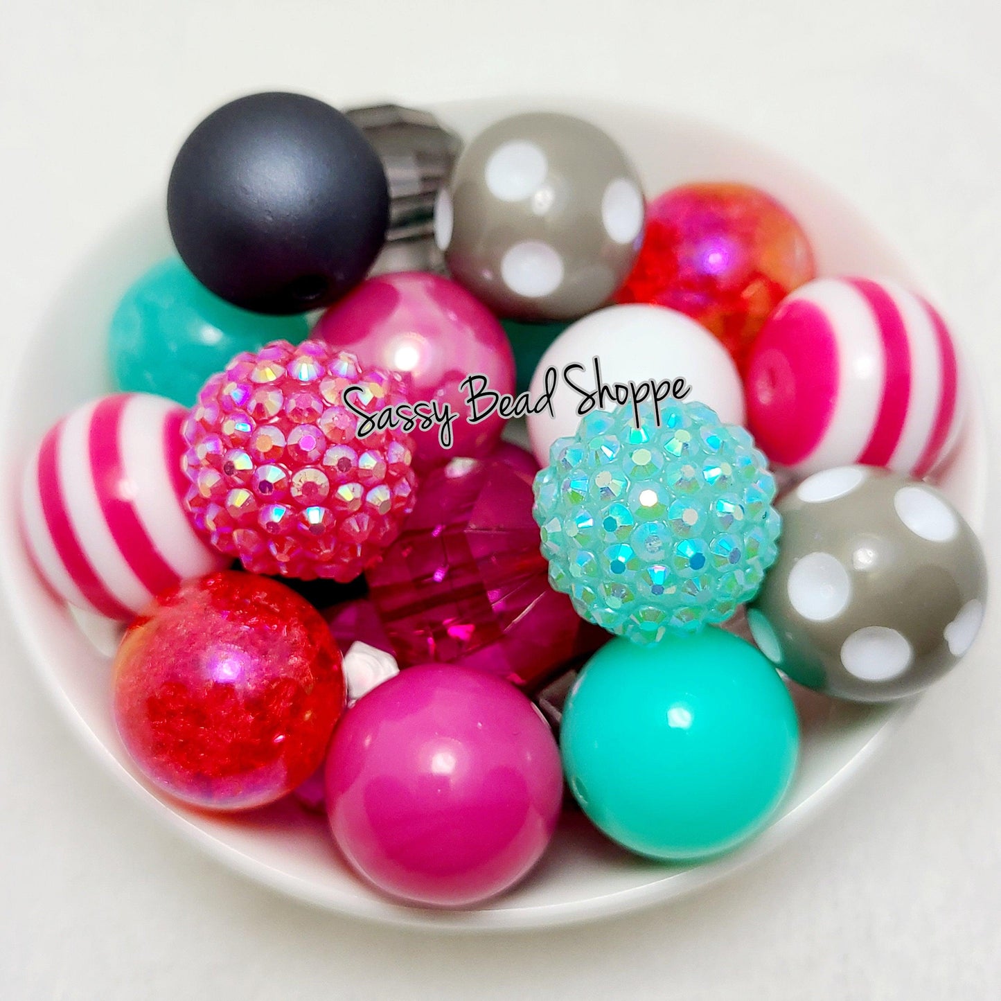 Wild & Free Bubblegum Bead Mix - Sassy Bead Shoppe