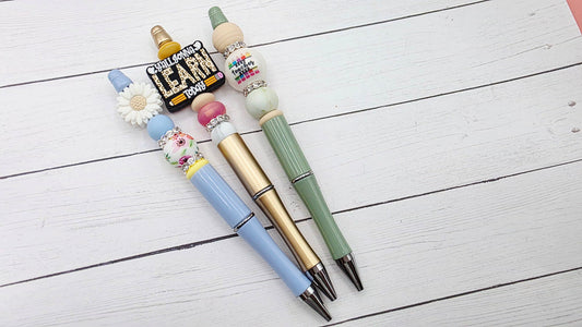 Teacher Beaded Pen DIY Kit ✏️✨