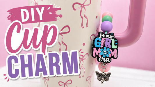 How to Make a Mommy & Me Cup Charm (Easy DIY Tutorial for Stanley & HydroJug)