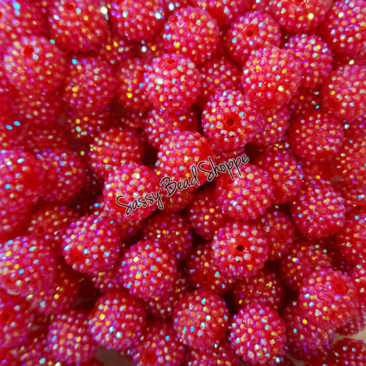 20MM Berry Rhinestone Beads