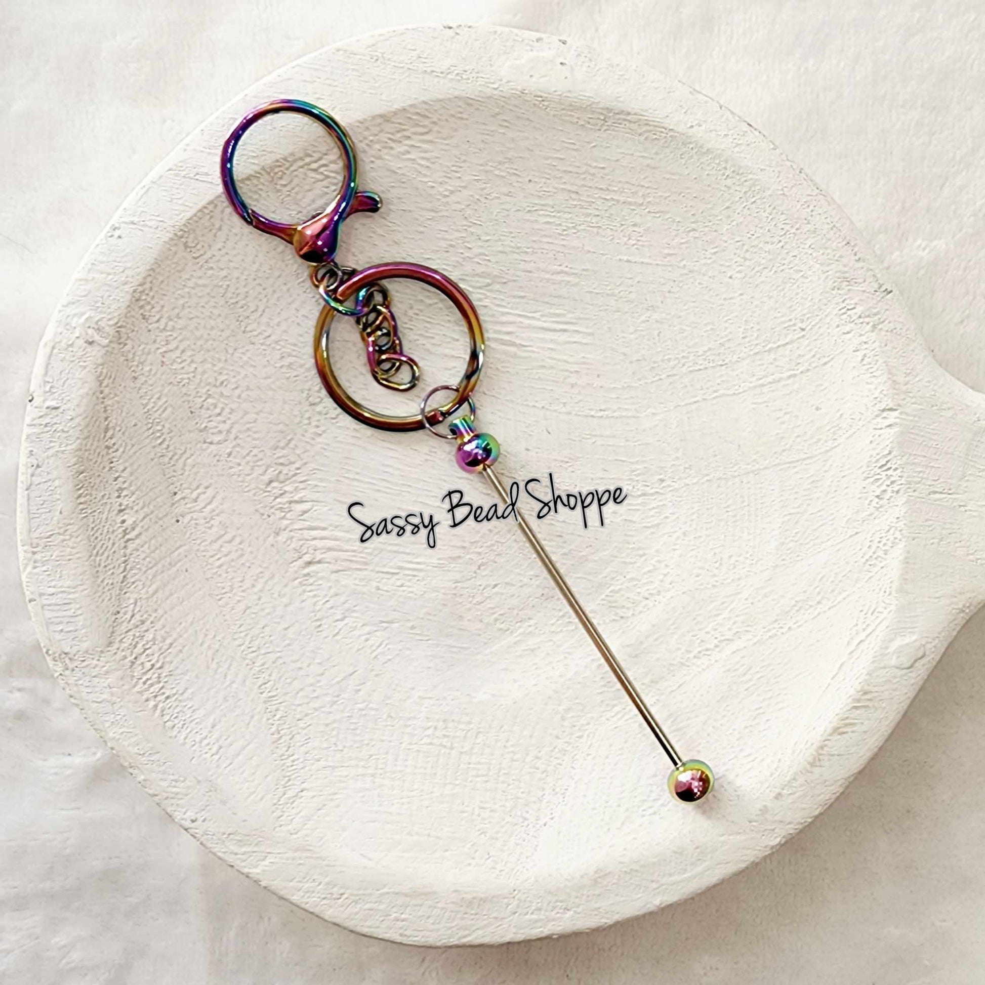 Beadable Keychains - Sassy Bead Shoppe