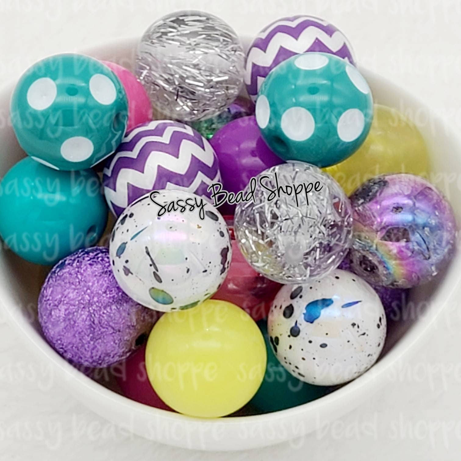 Sassy Bead Shoppe
Spring Splatter Bead Mix
pack of 24 count mix