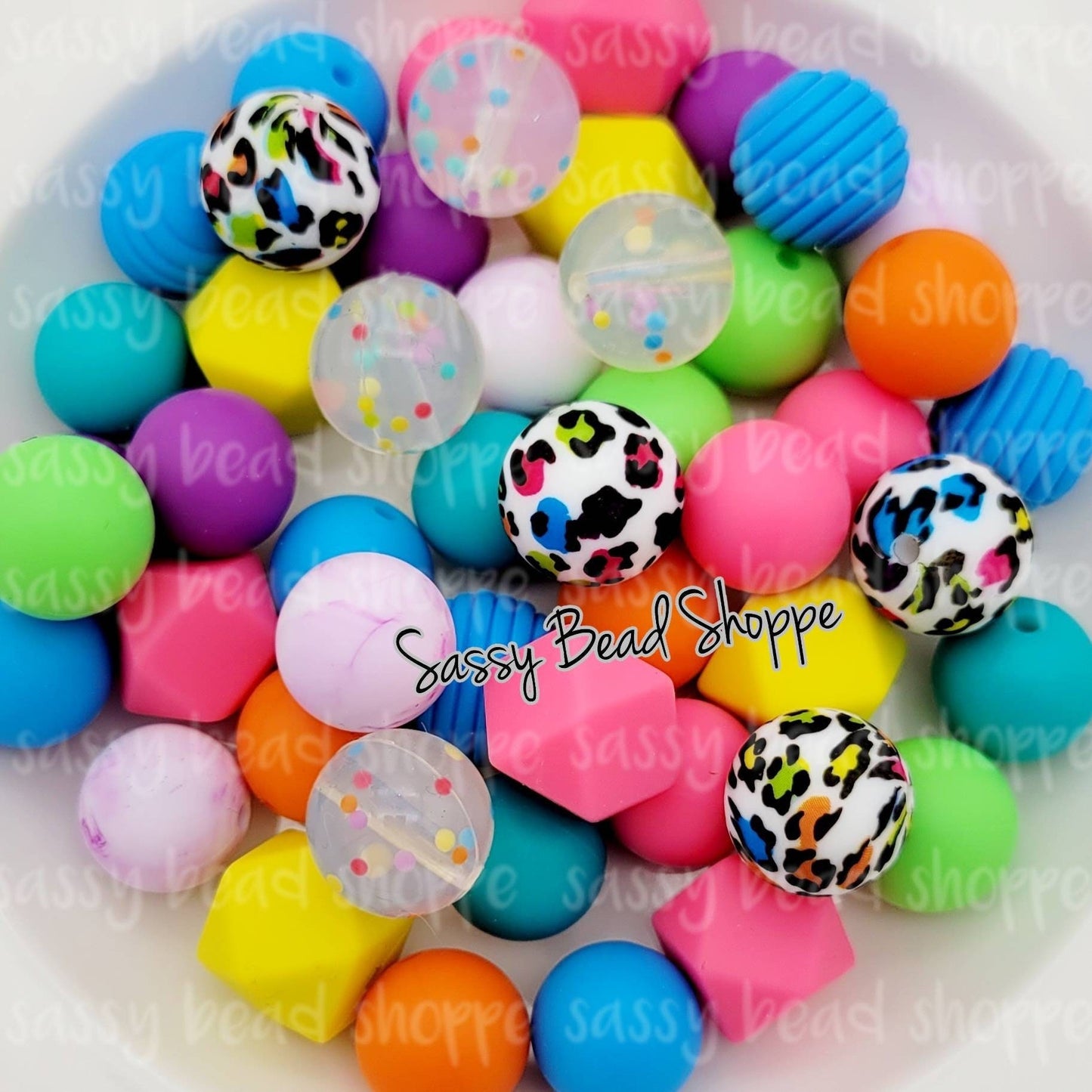 Lisa Frank Silicone Bead Mix