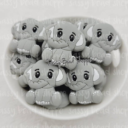 Sassy Bead Shoppe Elephant Focal Bead