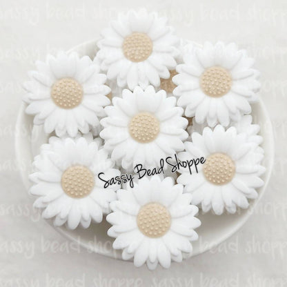 Sassy Bead Shoppe
White Daisy Focal Bead
