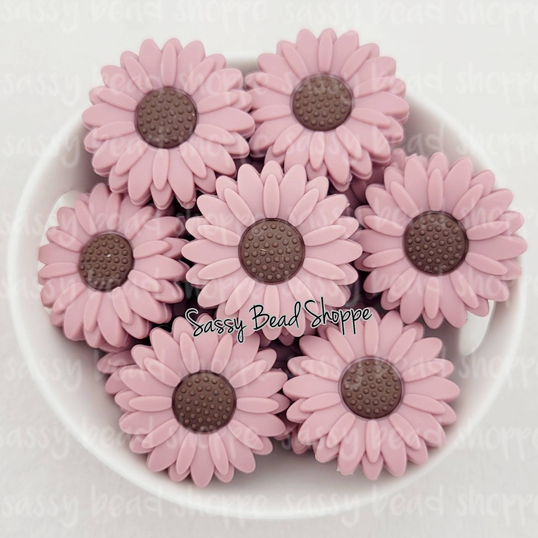 Sassy Bead Shoppe
Blush Daisy Focal Bead