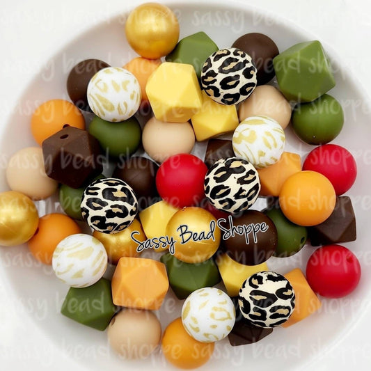 Fall Flurries Silicone Bead Mix