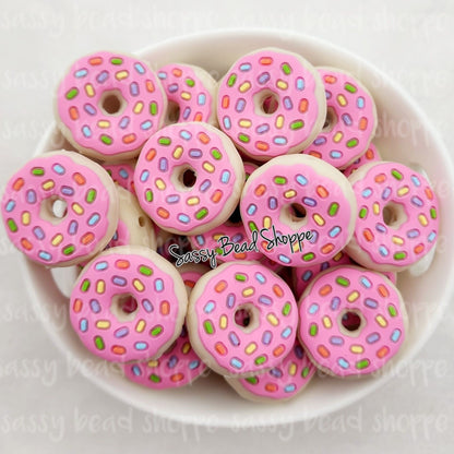 Sassy Bead Shoppe
Pink Sprinkle Donut  Focal Bead