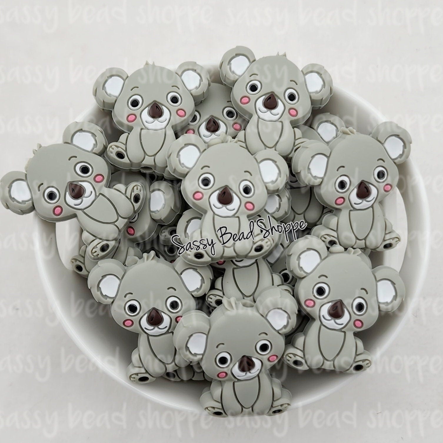 Sassy Bead Shoppe Koala Bear Focal Bead