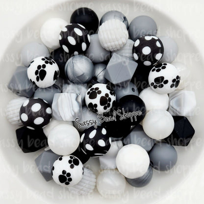 Paw Love Silicone Bead Mix