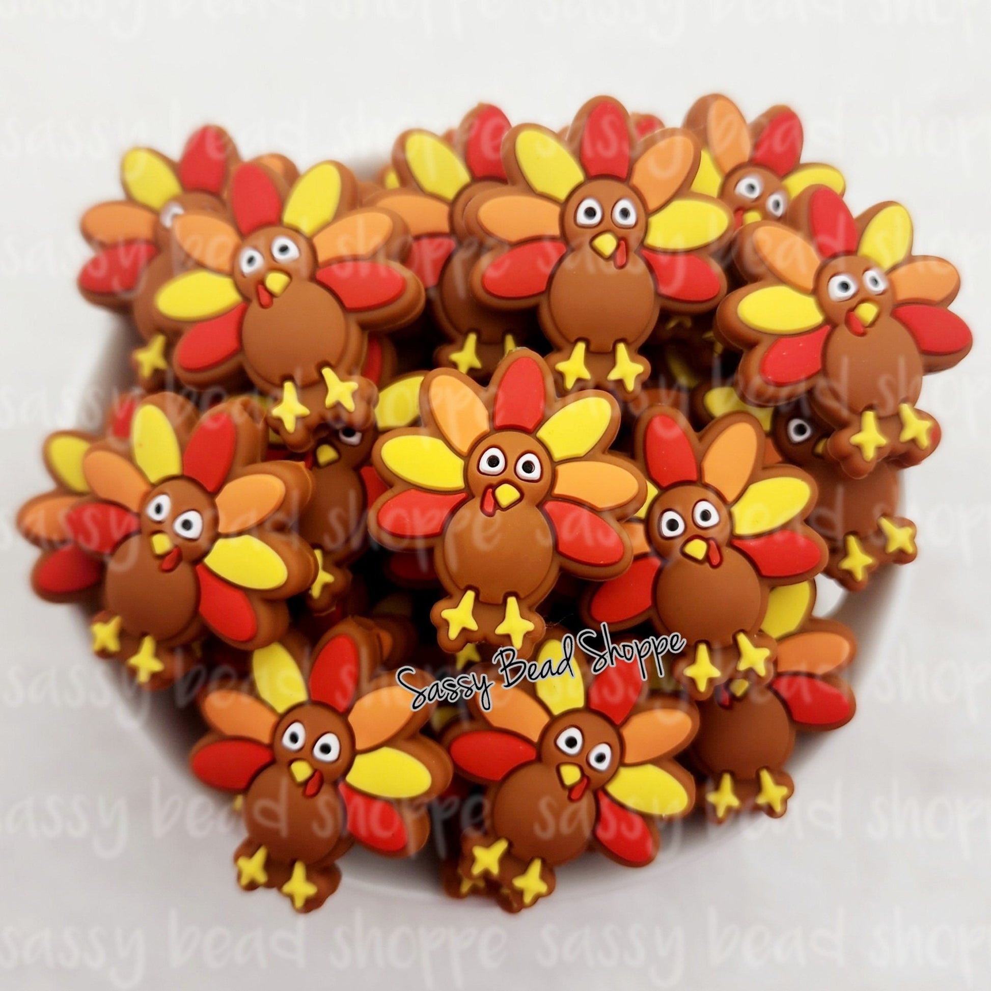 Sassy Bead Shoppe Turkey Focal Bead