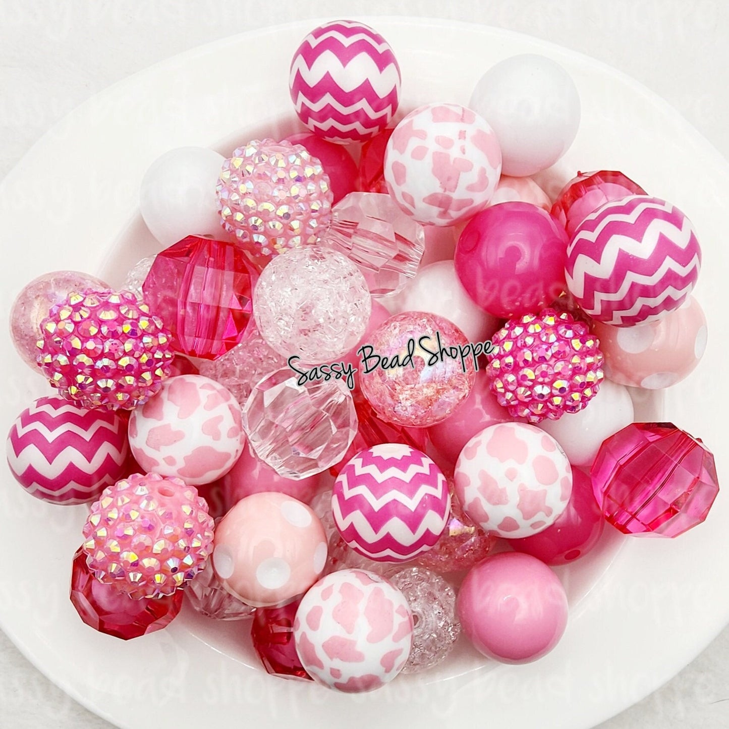 Sassy Bead Shoppe
Strawberry Swirl Bead Mix