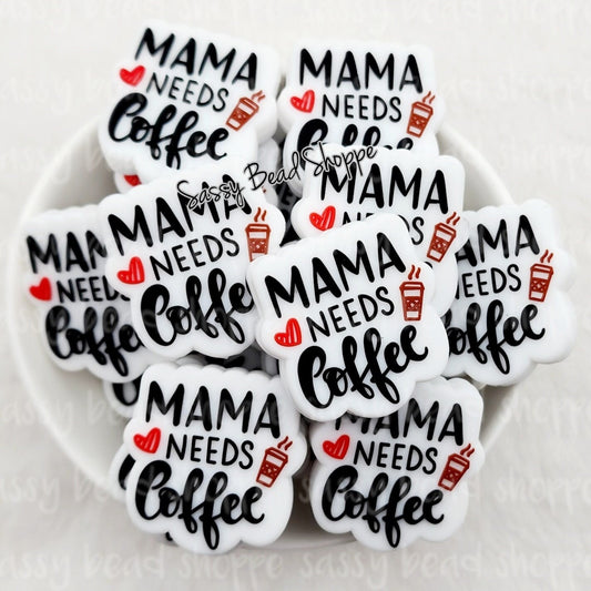 Sassy Bead Shoppe
Moma Needs Coffee Focal Bead