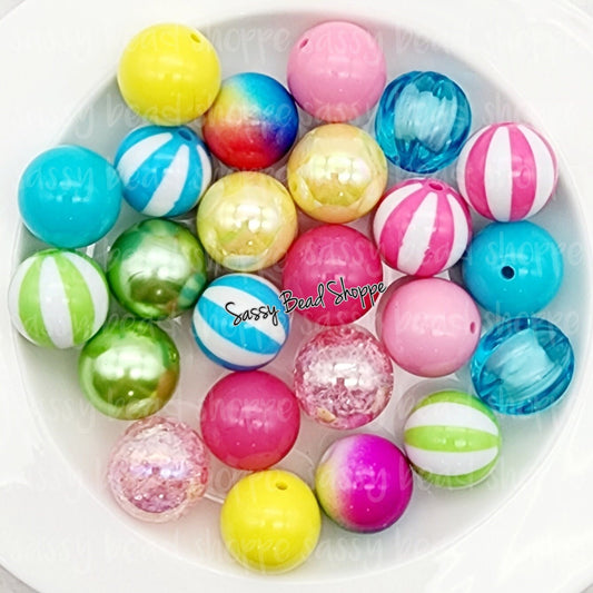 Sassy Bead Shoppe
Pool Party Bead Mix
pack of 24 count mix
