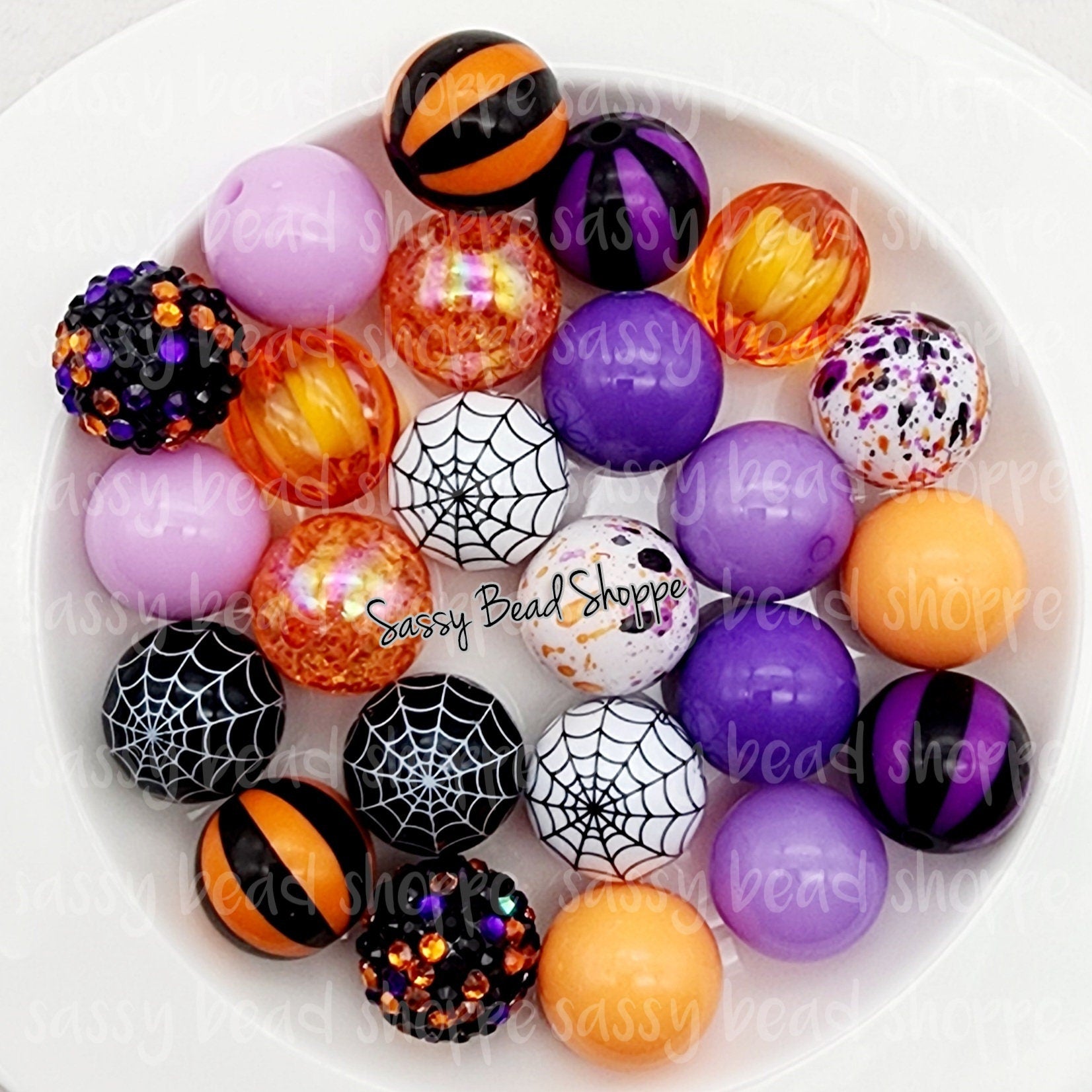 sassy bead shoppe
spider party mix