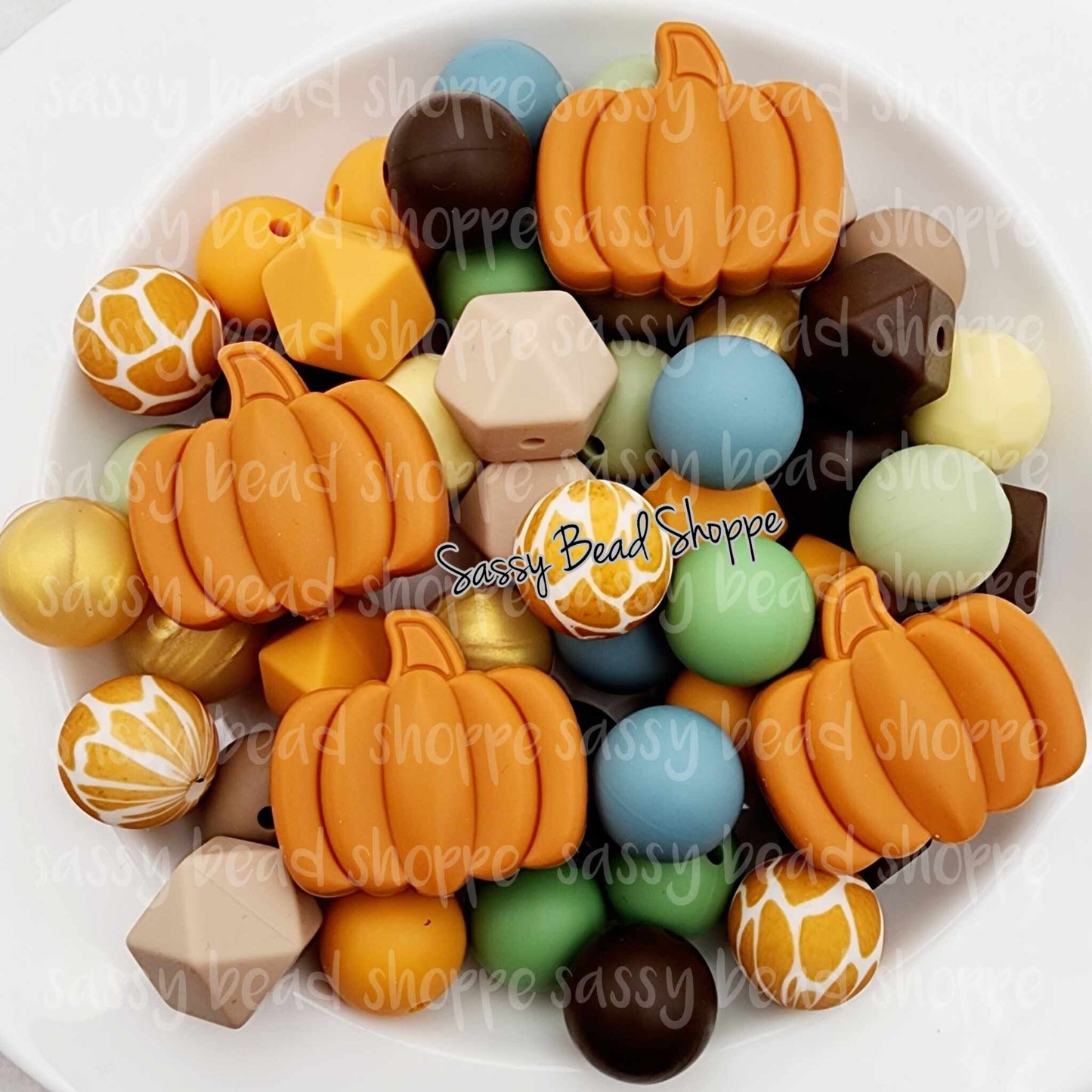 Hi Pumpkin Bead Mix