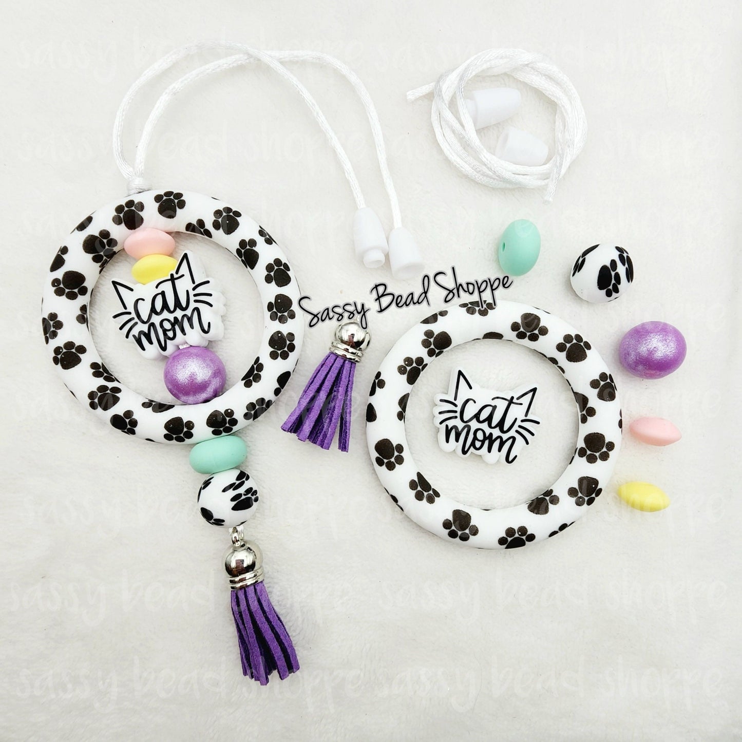 Purrfect Mom Car Charm Kit