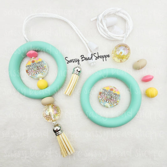 Just Keep Driving Car Charm Kit