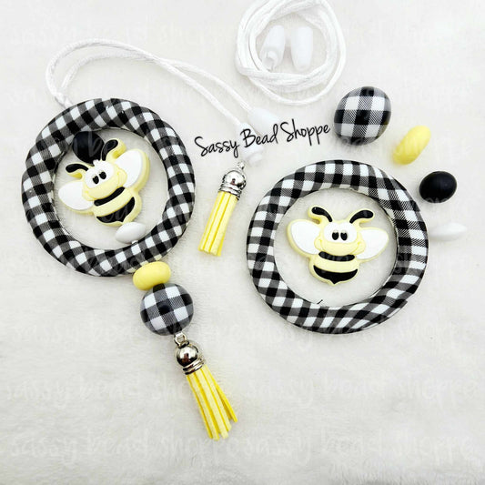 Honey Bee Car Charm Kit