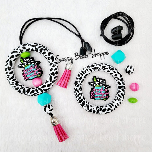 Jamming To Country Car Charm Kit