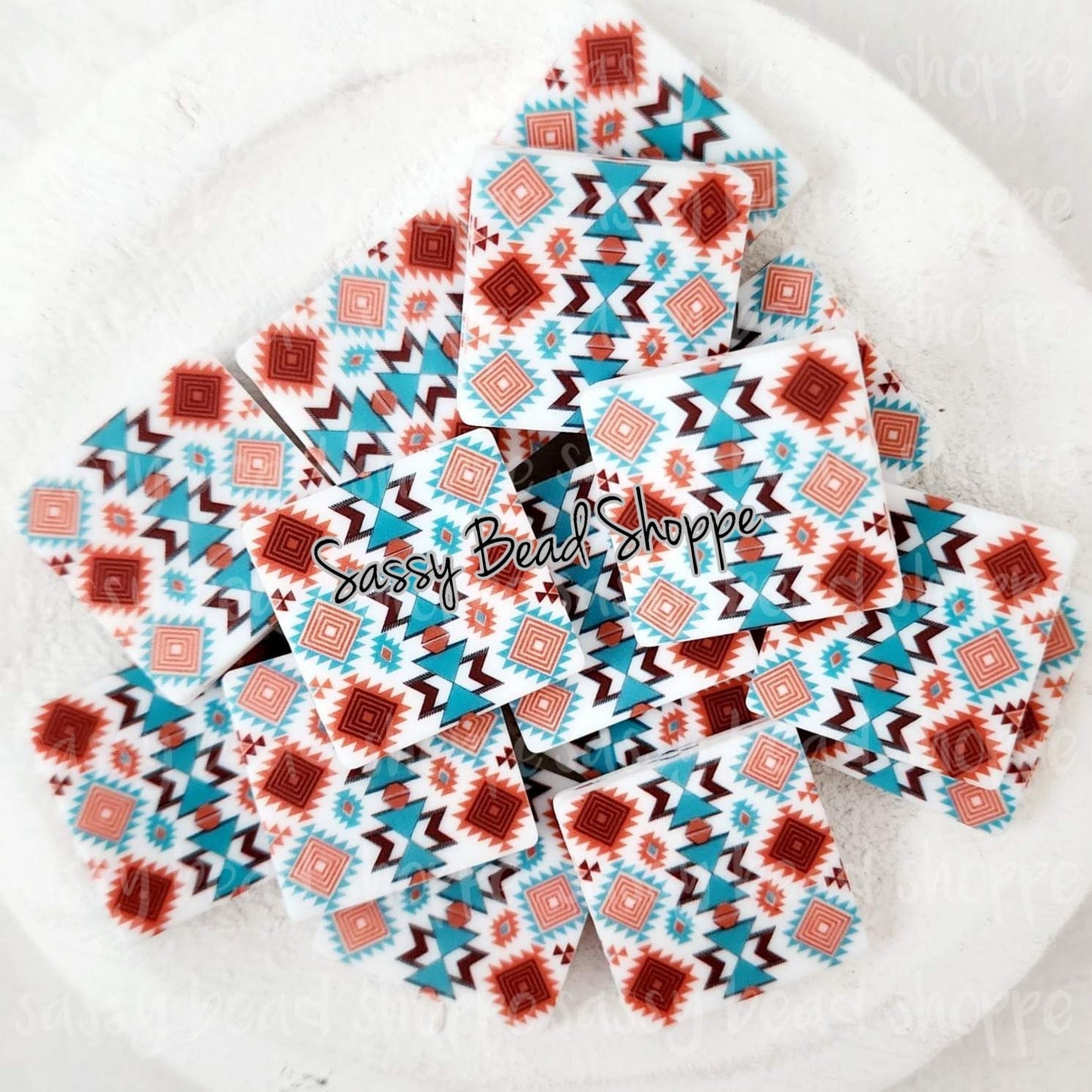 Sassy Bead Shoppe
Aztec Focal Bead