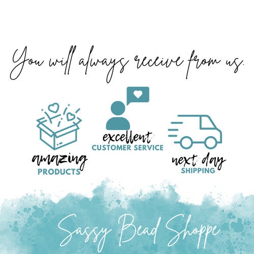Sassy Bead Shoppe You will always receive the best service from us.