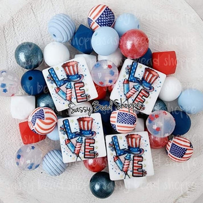 Sassy Bead Shoppe American Love Bead Mix