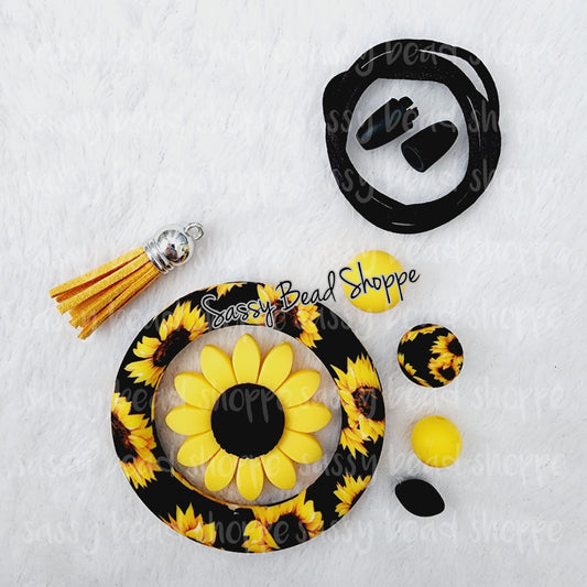 Delightful Flower Car Charm Kit - Sassy Bead Shoppe