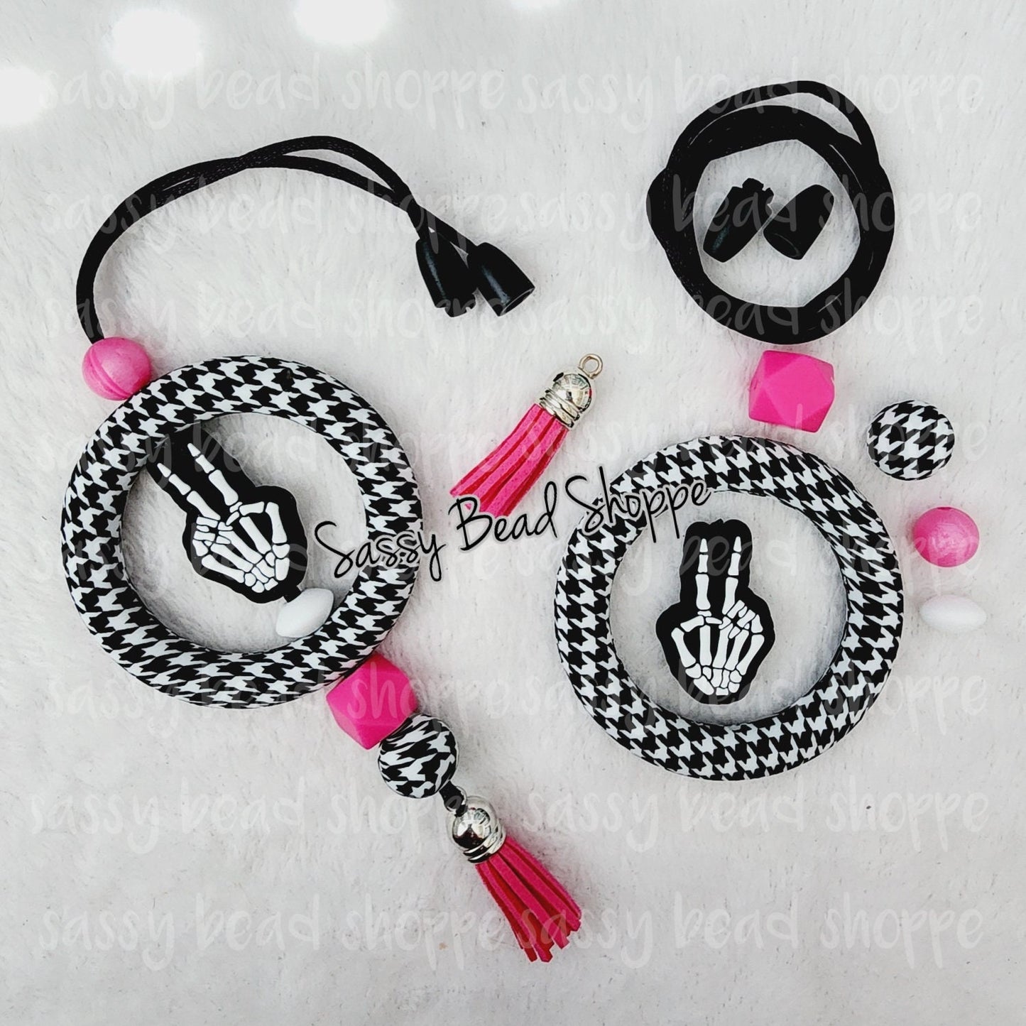 Sassy Bead Shoppe
Peace Love Ride Car Charm