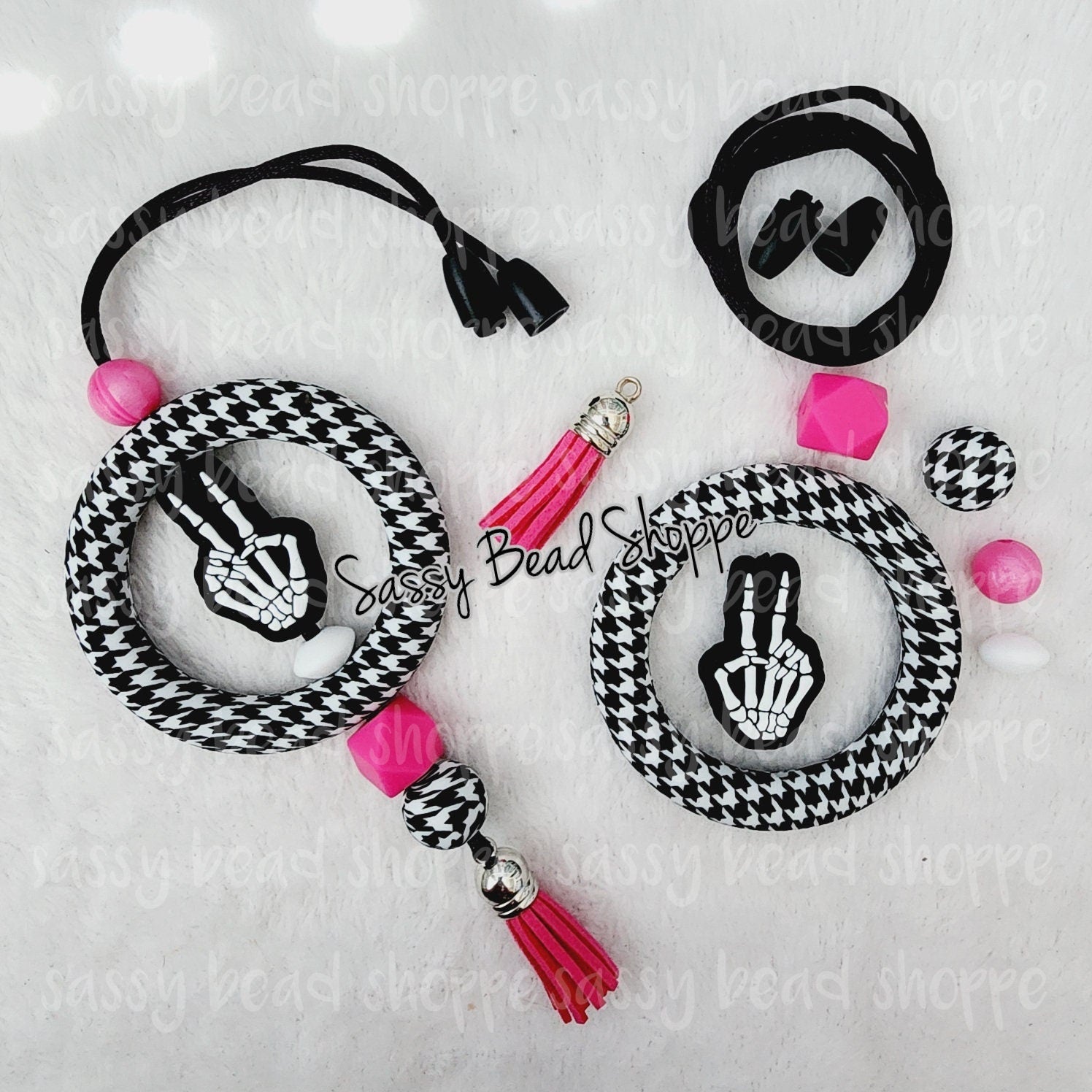 Sassy Bead Shoppe
Peace Love Ride Car Charm