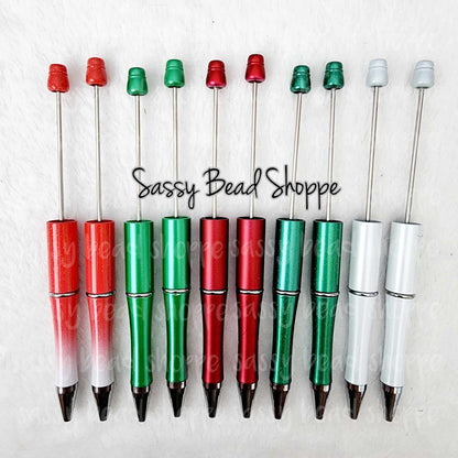 Sassy Bead Shoppe Classy Christmas Pen Pack Pack of 10