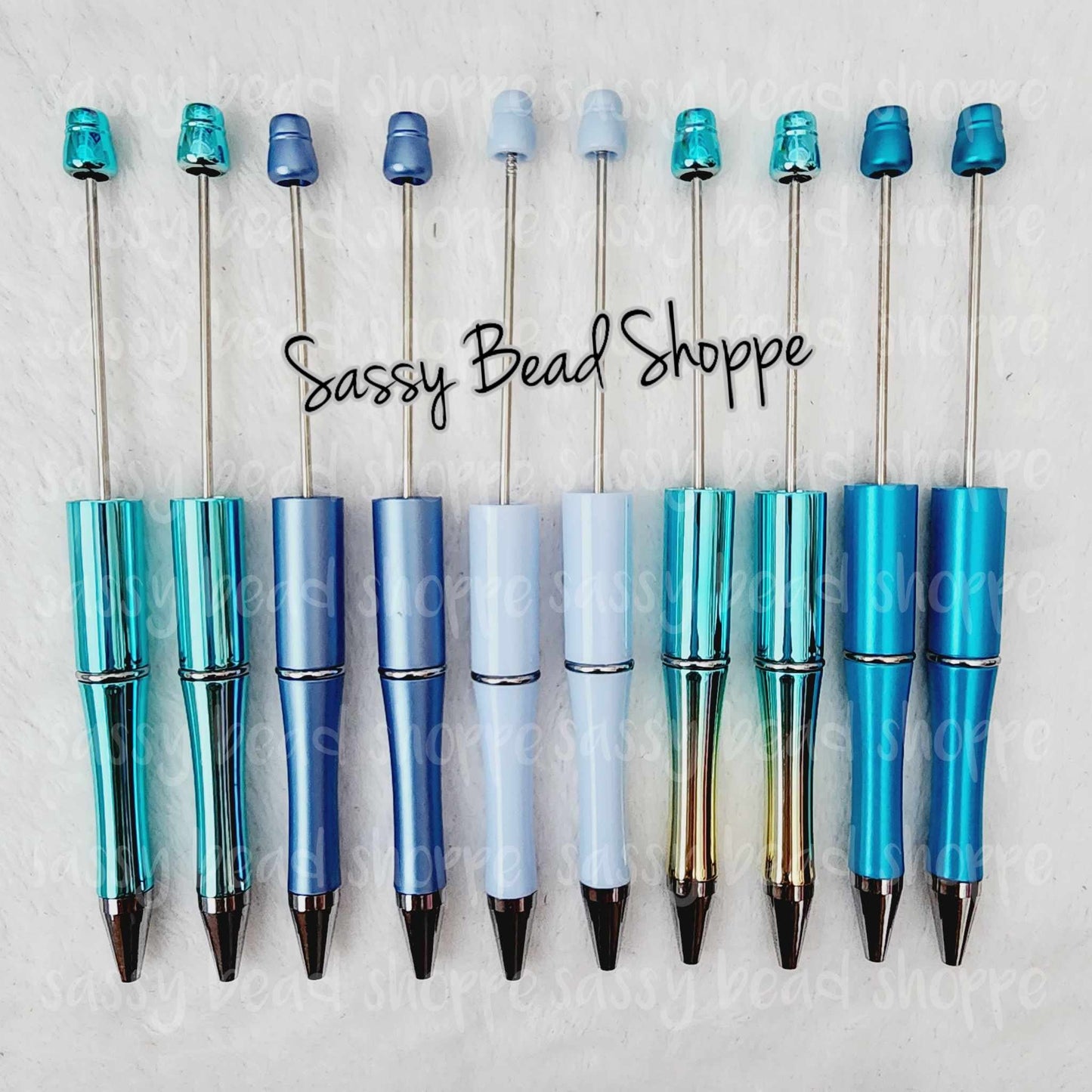 Sassy Bead Shoppe Winter Escape Pen Pack Pack of 10