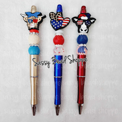 Sassy Bead Shoppe Pen Samples of how you can assemble your pens