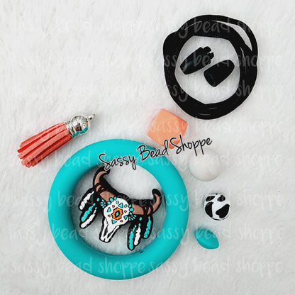 Western Weekend Car Charm Kit - Sassy Bead Shoppe