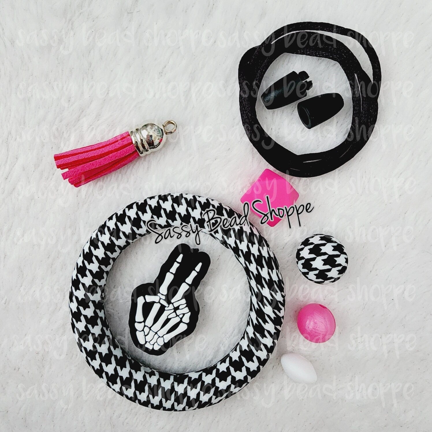 Peace Love Ride Car Charm Kit - Sassy Bead Shoppe