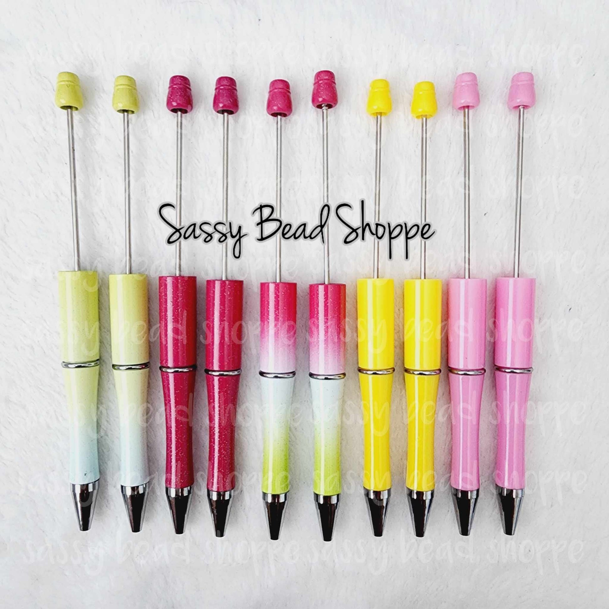 Sassy Bead Shoppe Summer Lemonade Pen Pack Pack of 10