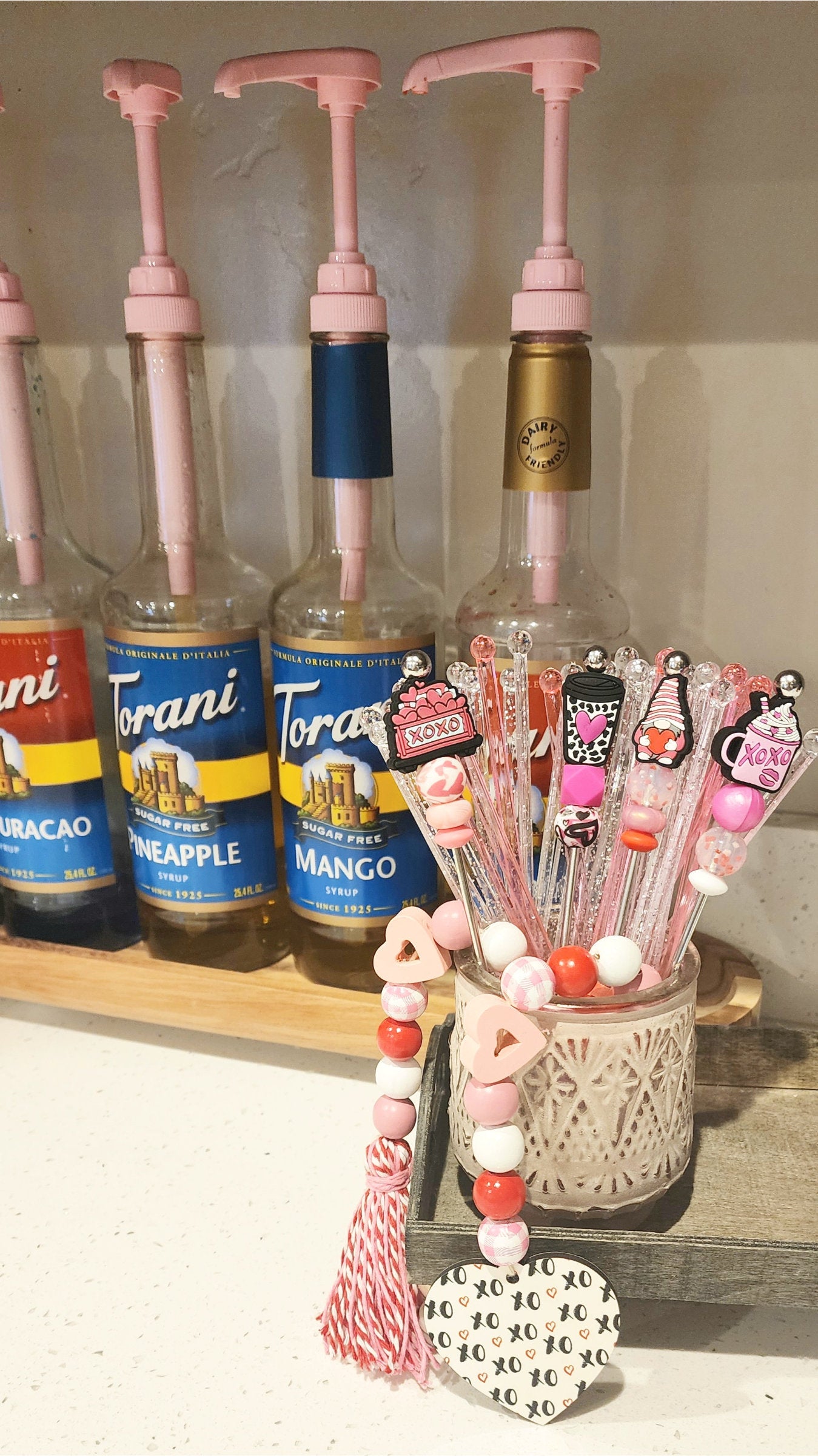 Coffee Bar Stir Sticks , DIY craft idea