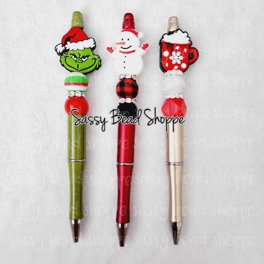 He's A Mean One 3 Pack Pen Kit - Sassy Bead Shoppe