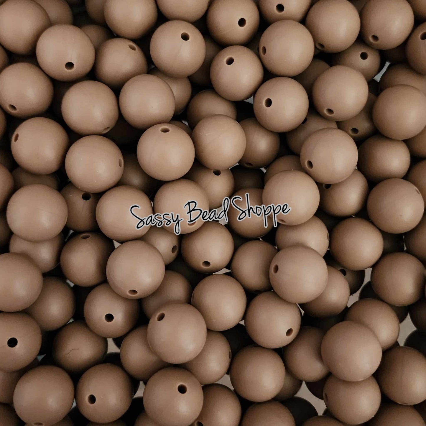 Sassy Bead Shoppe Brownie Silicone Beads