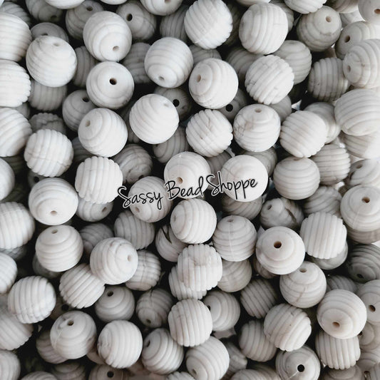 Sassy Bead Shoppe
Gray Marble Stripe Silicone Beads