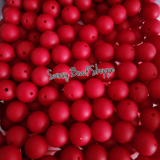 Sassy Bead Shoppe
Cranberry Silicone Beads