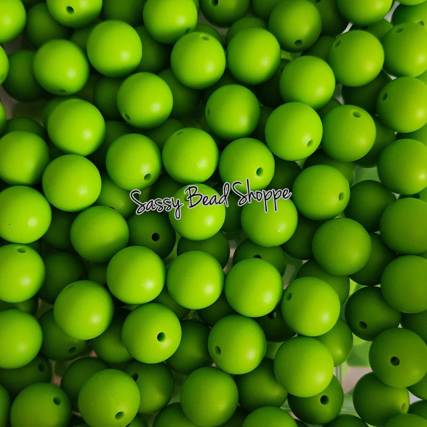 Sassy Bead Shoppe
Bright Green Silicone Beads
