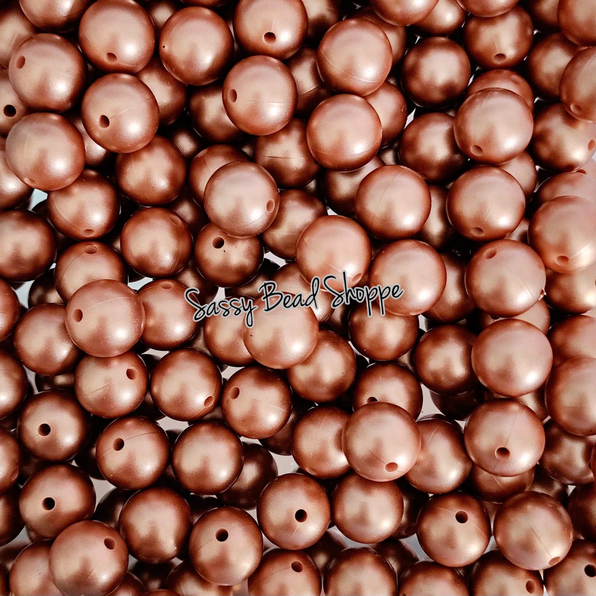 Sassy Bead Shoppe
Metallic Rose Gold Silicone Beads