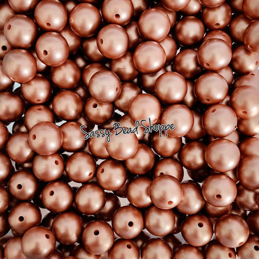 Sassy Bead Shoppe
Metallic Rose Gold Silicone Beads
